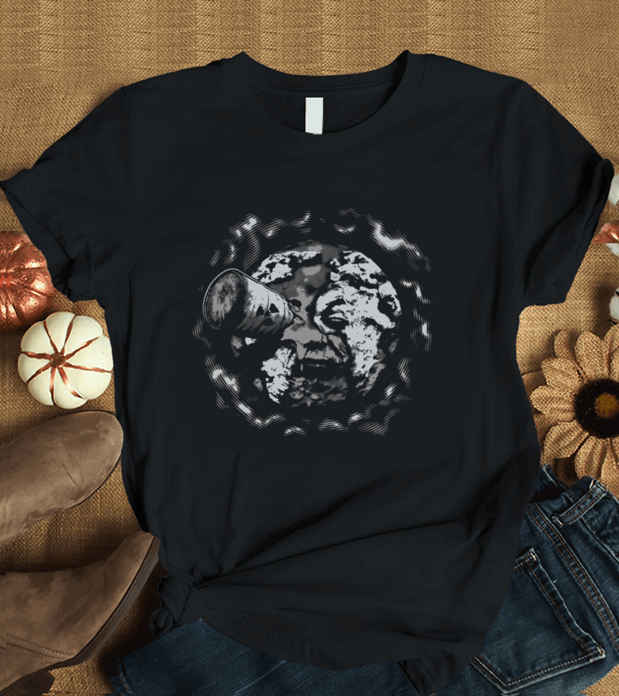 RADIOACTIVITY Moon Telescope Surreal T-Shirt