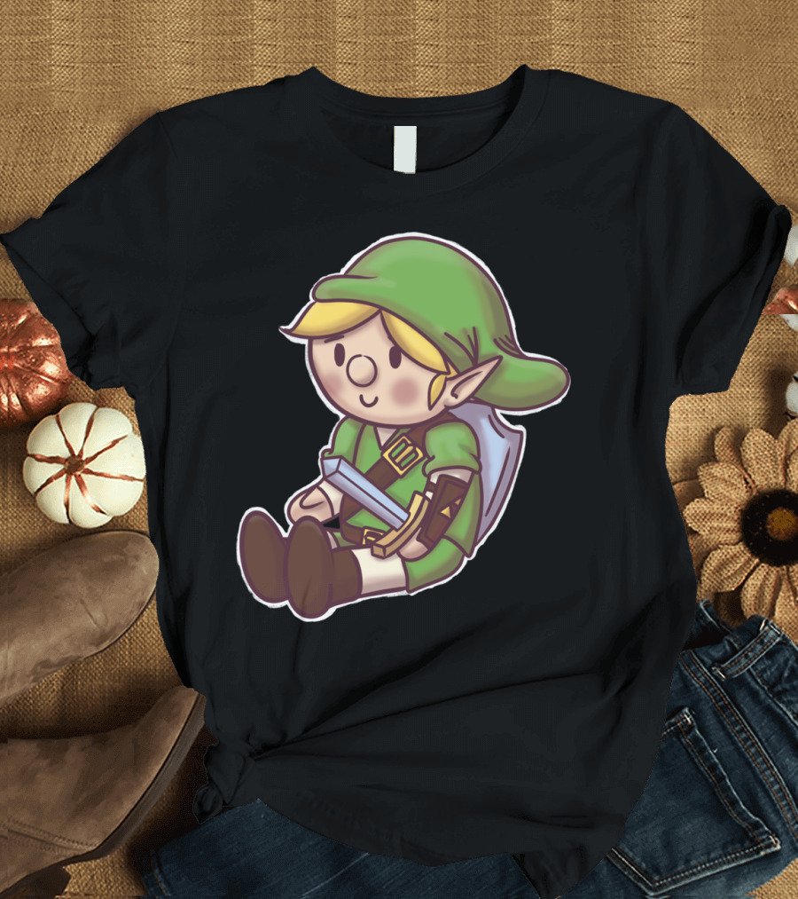 Hero Plush Link Legend of Zelda Character T-Shirt