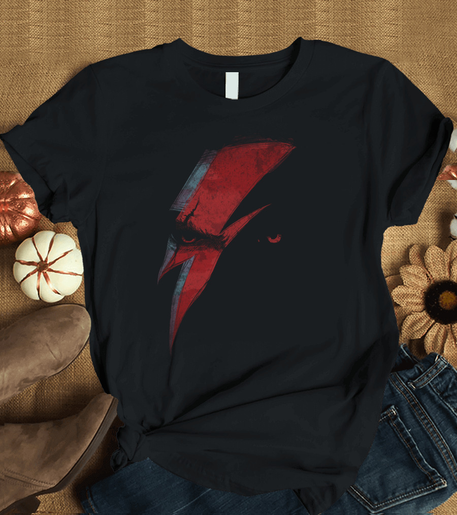 Heroes Lightning Bolt Eyes Iconic Motif T-Shirt