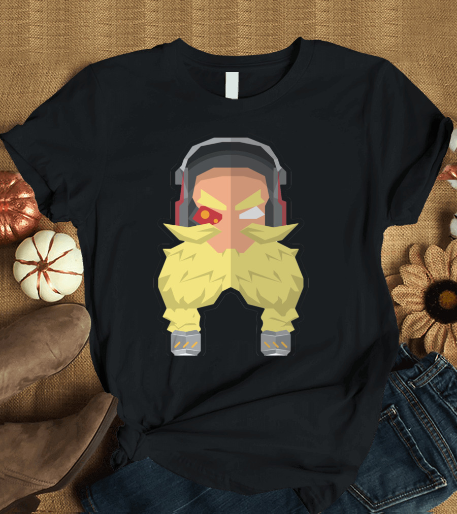 The Ultimate Builder Torbjörn Iconic Overwatch Character Pixel T-Shirt