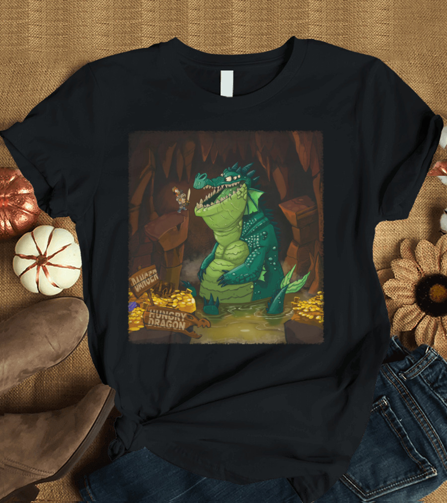 Hungry Dragon Danger Winner T-Shirt