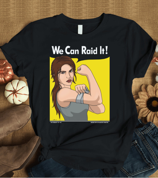 T-Shirt: We Can Raid It Ancient Ruin Exploration Committee Poster February 14th 1998 T-Shirt We Can Raid It Ancient Ruin Exploration Committee Poster February 14th 1998 T-Shirt