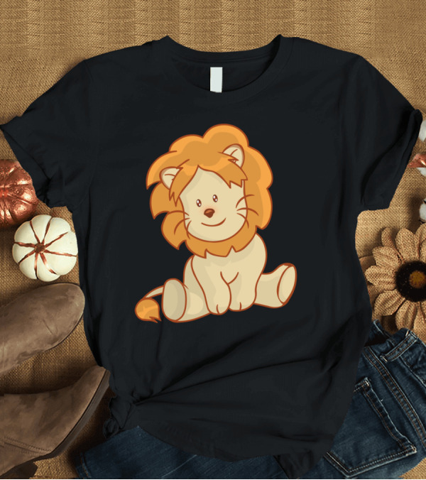 T-Shirt: Cute Lion T-Shirt Cute Lion T-Shirt