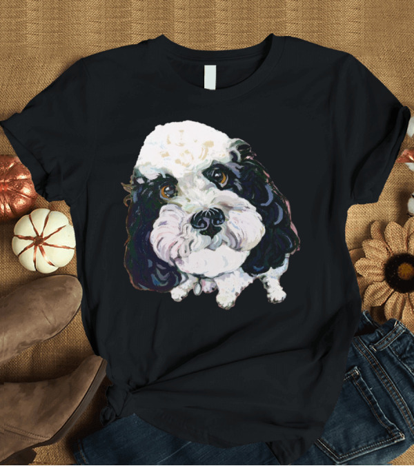 T-Shirt: Little Boss Dog Puppy T-Shirt Little Boss Dog Puppy T-Shirt