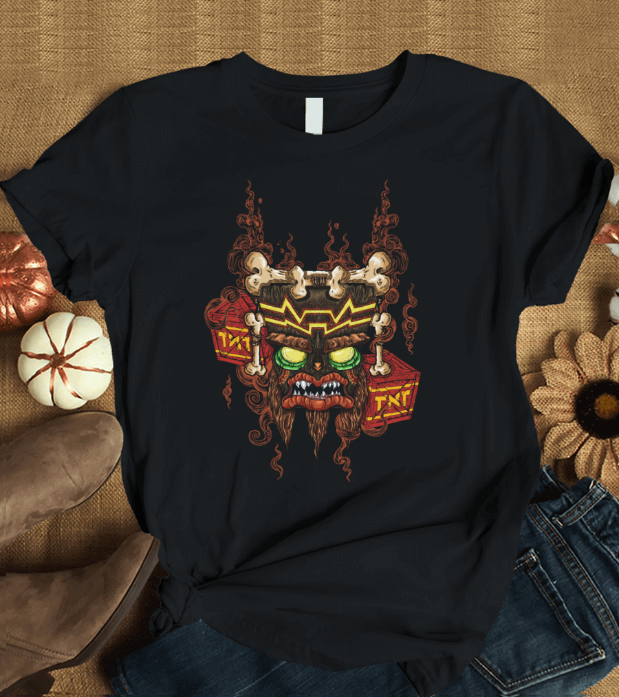 This Was Your Last Chance Mask Bones TNT T-Shirt