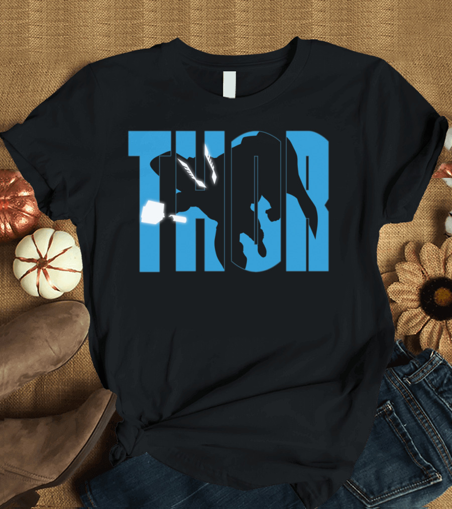 Thor Mjolnir Silhouette Adventure T-Shirt