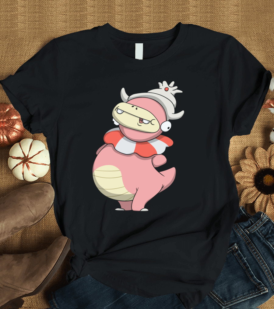 King of Slowpoke in Crown and Collar T-Shirt