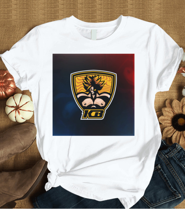 T-Shirt: Kingbrawly KB Energetic Character Emblem T-Shirt Kingbrawly KB Energetic Character Emblem T-Shirt