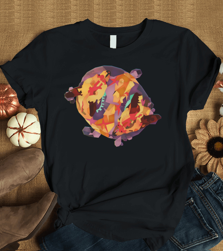 Tilda The Dog II. Dreaming Kaleidoscope Dreams T-Shirt