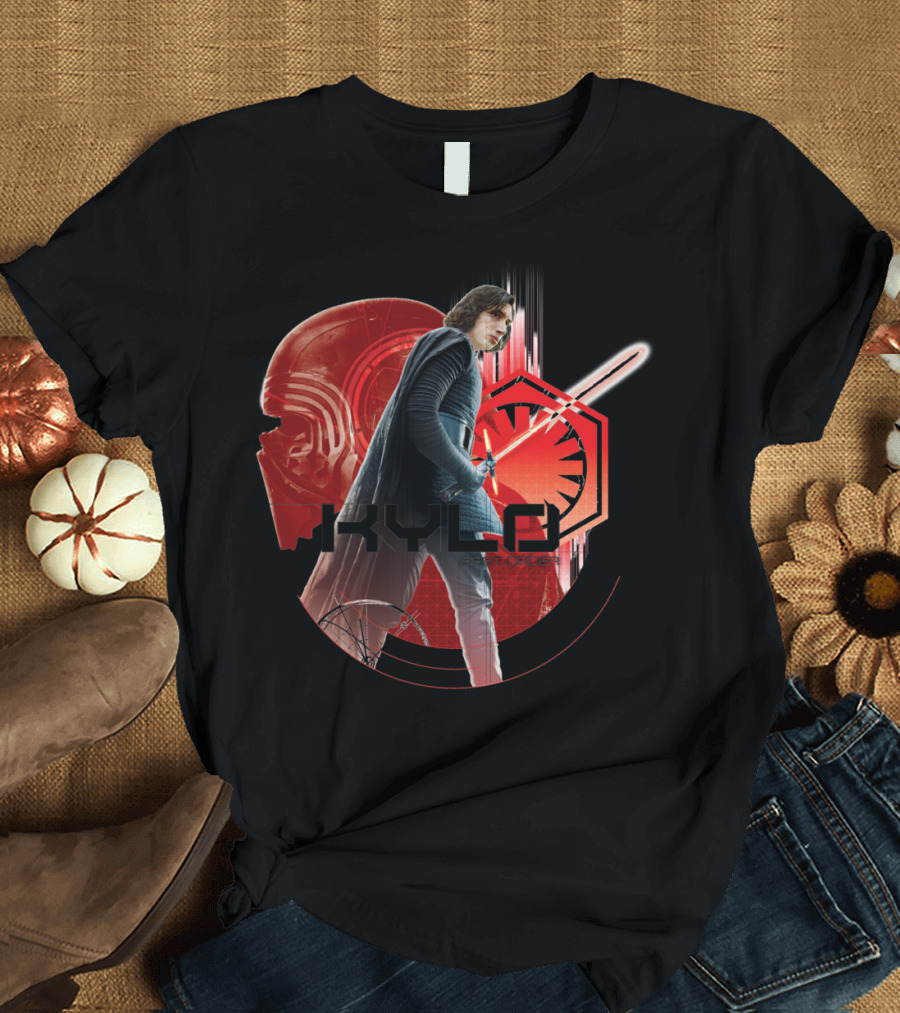 Kylo First Order Star Wars Sith Red Lightsaber T-Shirt