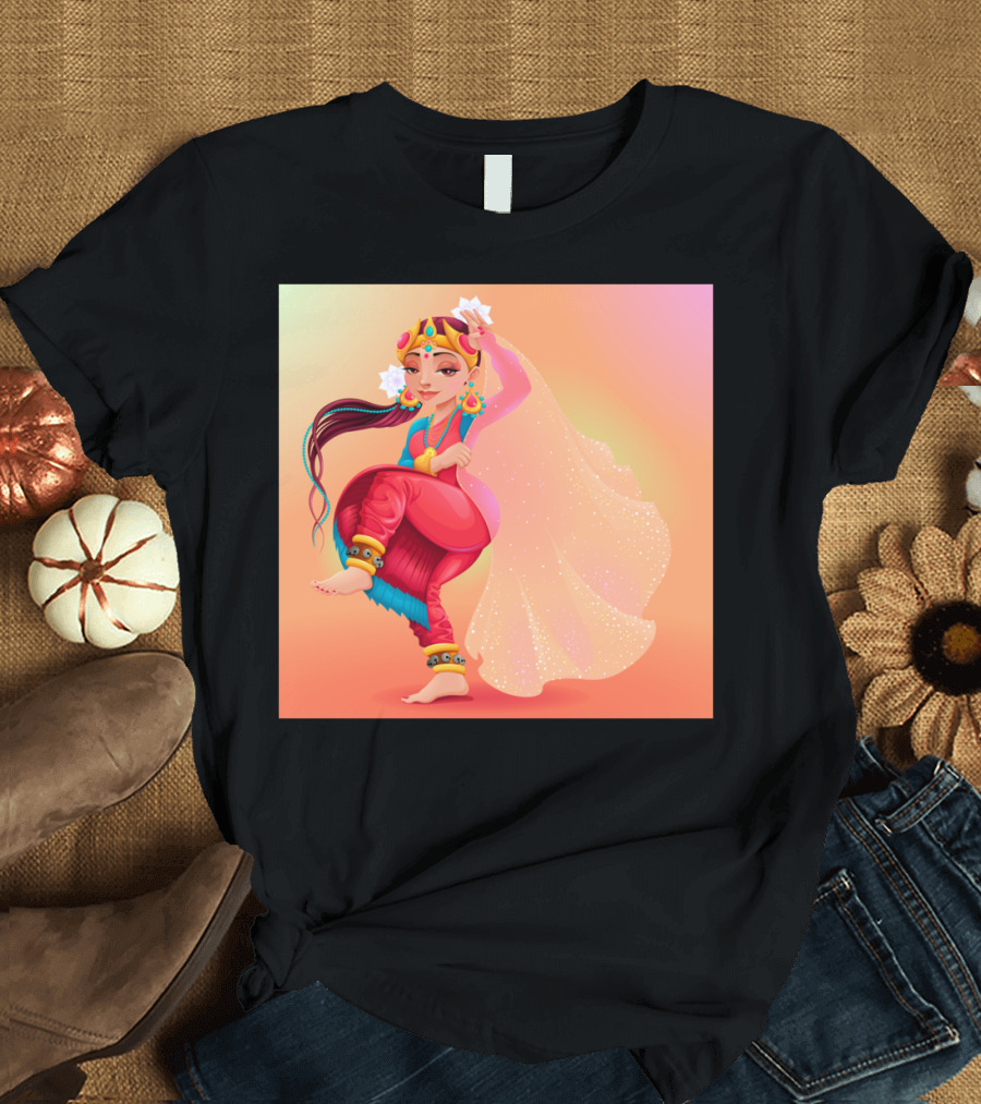 Indian Dancer Veil of May T-Shirt