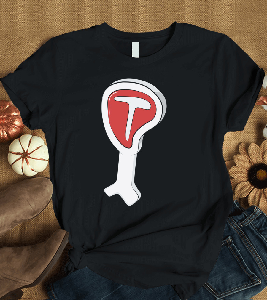 T Bone Meat Cartoon T-Shirt