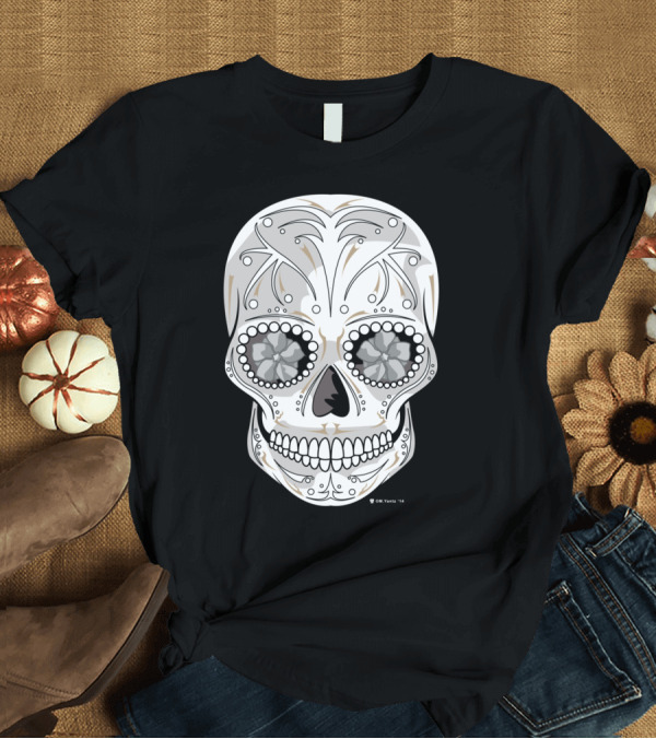 T-Shirt: Day of the Dead Sugar Skull CM Yorick '14 T-Shirt Day of the Dead Sugar Skull CM Yorick '14 T-Shirt