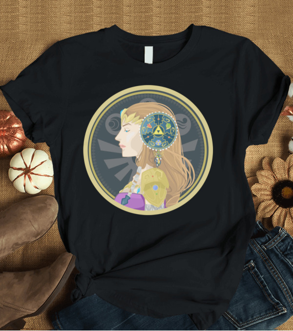 T-Shirt: Princess of Destiny Legend Iconic Profile Circle Badge T-Shirt Princess of Destiny Legend Iconic Profile Circle Badge T-Shirt
