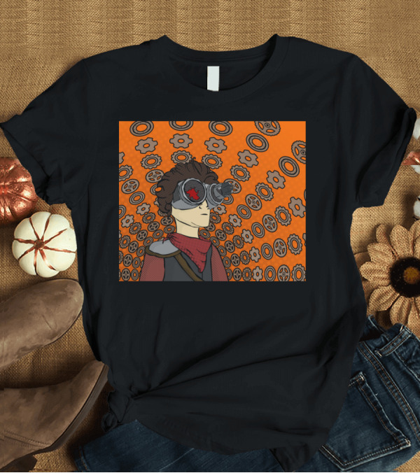 T-Shirt: Professor Gyrus Steampunk Gear Vision Spiral T-Shirt Professor Gyrus Steampunk Gear Vision Spiral T-Shirt