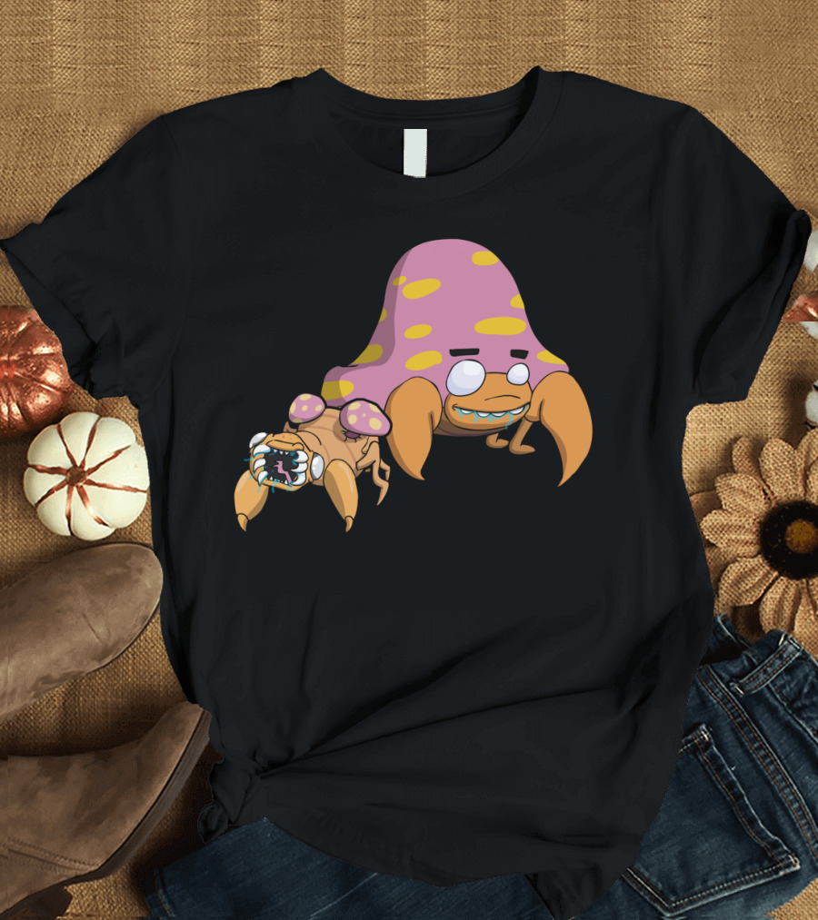 Parasitic Buddies Parasect Crab T-Shirt