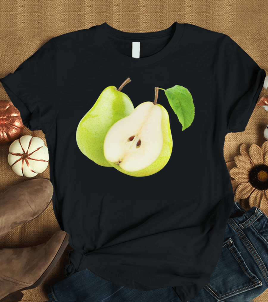 Yellow Green Pears Fruit T-Shirt