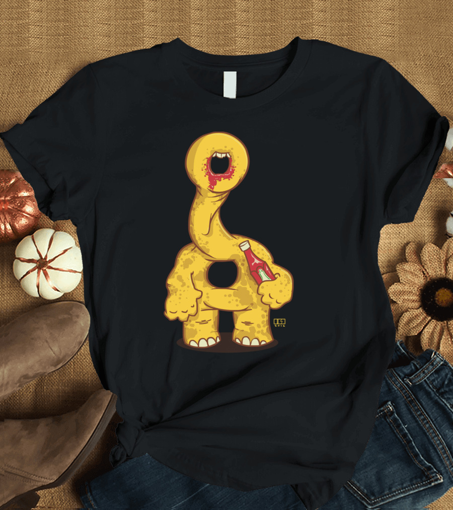 Rex Ketchup Dinosaur Creature T-Shirt