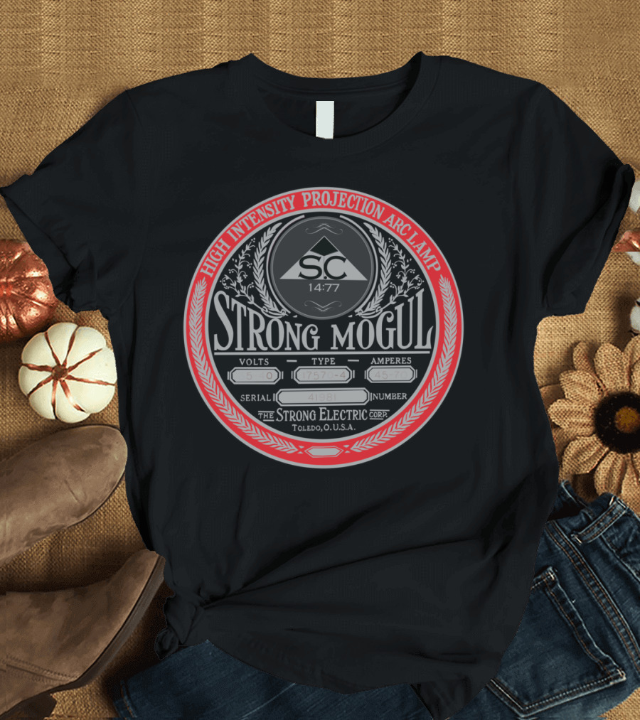 High Intensity Projection Arc Lamp Strong Mogul SC 14:77 T-Shirt