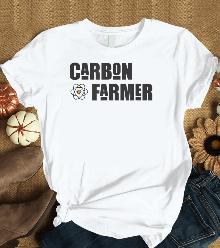 Carbon Farmer Sequester In The Soil Atom T-Shirt