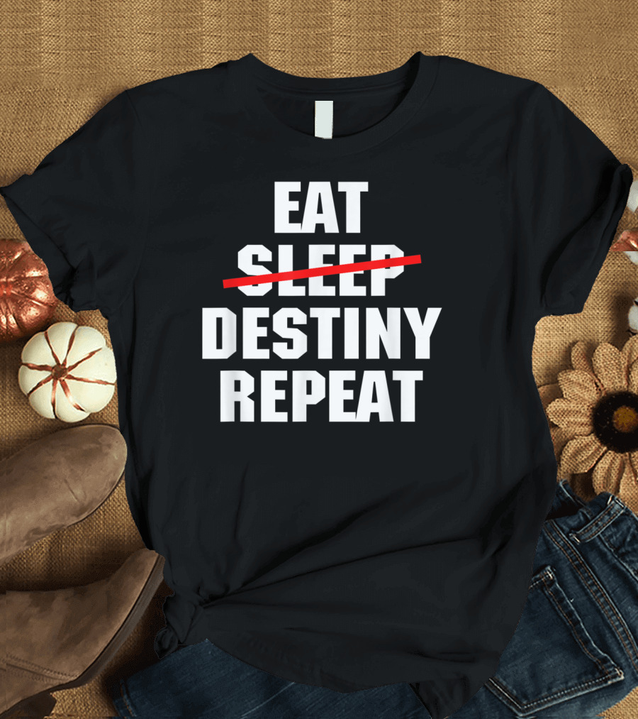 Eat Destiny Repeat Funny Video Gamer T-Shirt