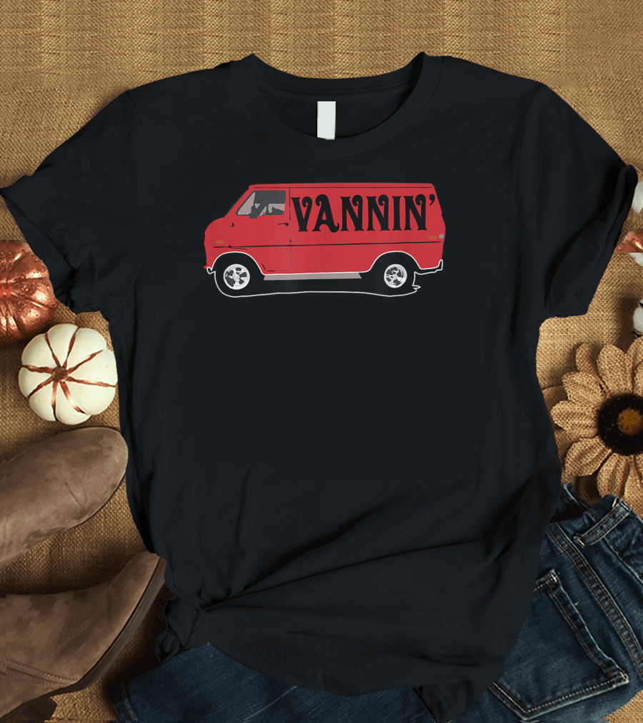 Vannin Vanning Van Culture Vanner Nation Red Van T-Shirt
