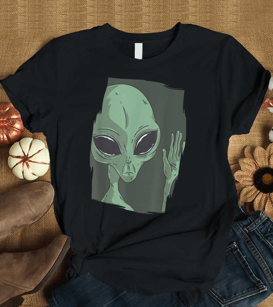 ALIEN GREETING WAVE T-Shirt