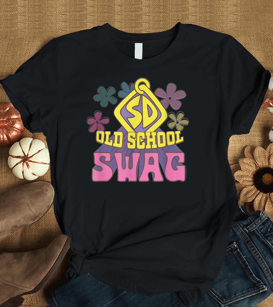 Scoobydoo SD Old School Swag Floral T-Shirt