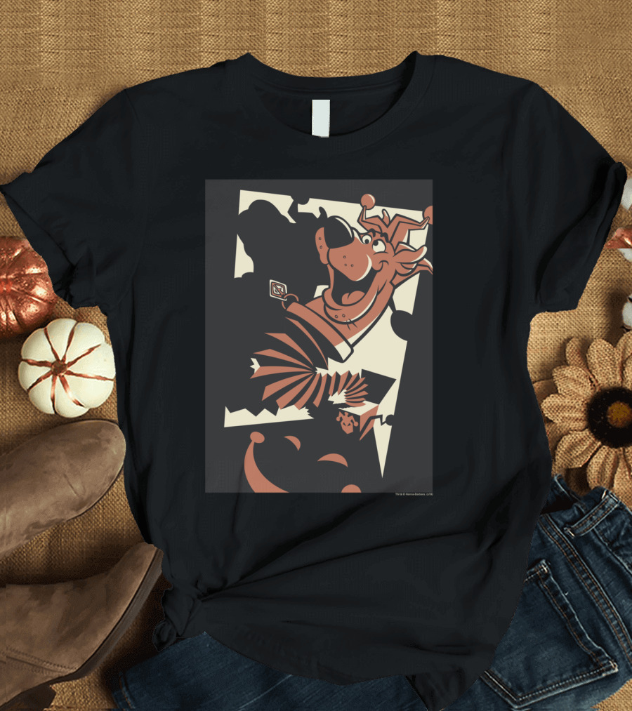 Scooby-Doo Jack-in-the-Box Vintage Style Art Deco T-Shirt