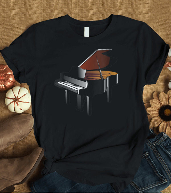 T-Shirt: Grand Piano Music Lover's Passion T-Shirt Grand Piano Music Lover's Passion T-Shirt