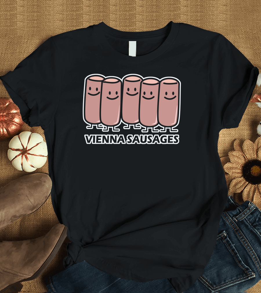 VIENNA SAUSAGES FRIENDS CANNED MEAT SAUSAGE T-Shirt