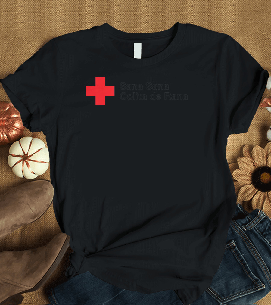 Sana Sana Colita De Rana Red Cross T-Shirt