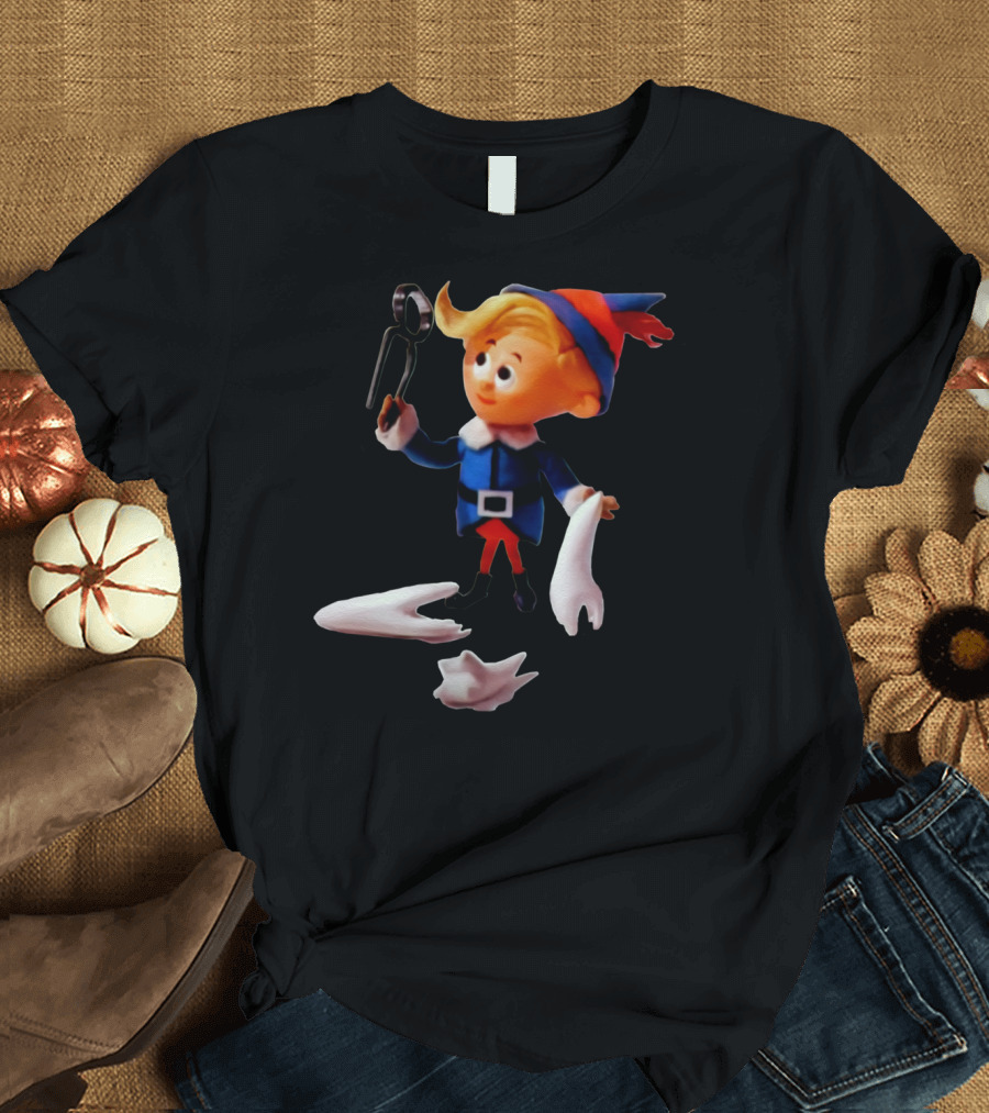 Retro Christmas Hermey the Elf Dental Adventure T-Shirt