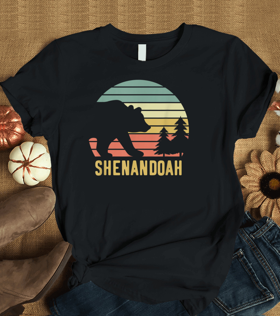 Shenandoah Bear Sunset T-Shirt