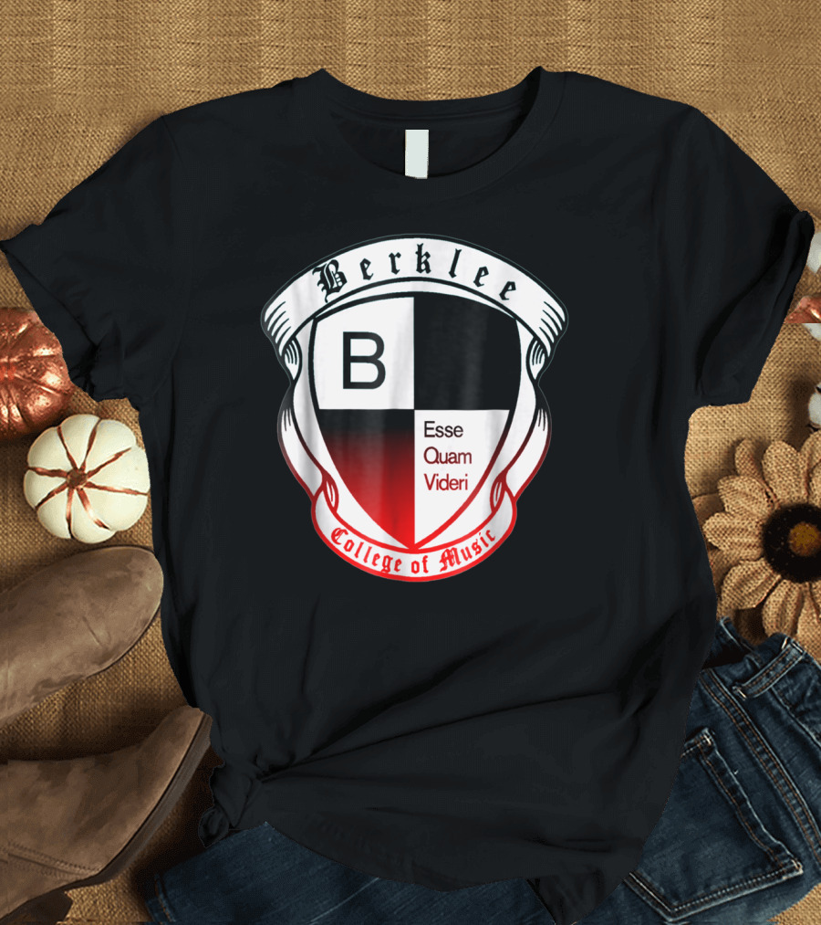Berklee College of Music Esse Quam Videri Crest T-Shirt