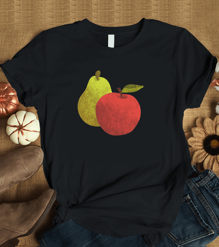Apple And Pear Fruit Duo 1308025 T-Shirt