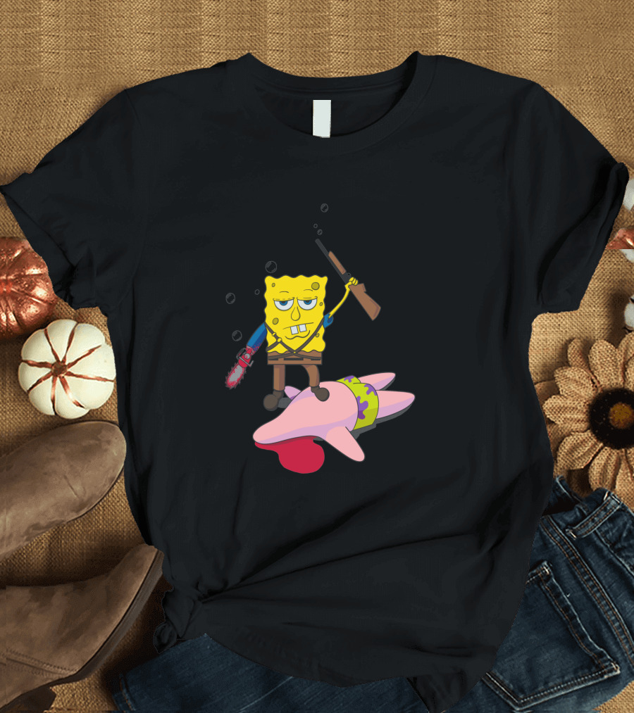 Ash Bob Starfish Hunter Chainsaw Showdown 5409 T-Shirt