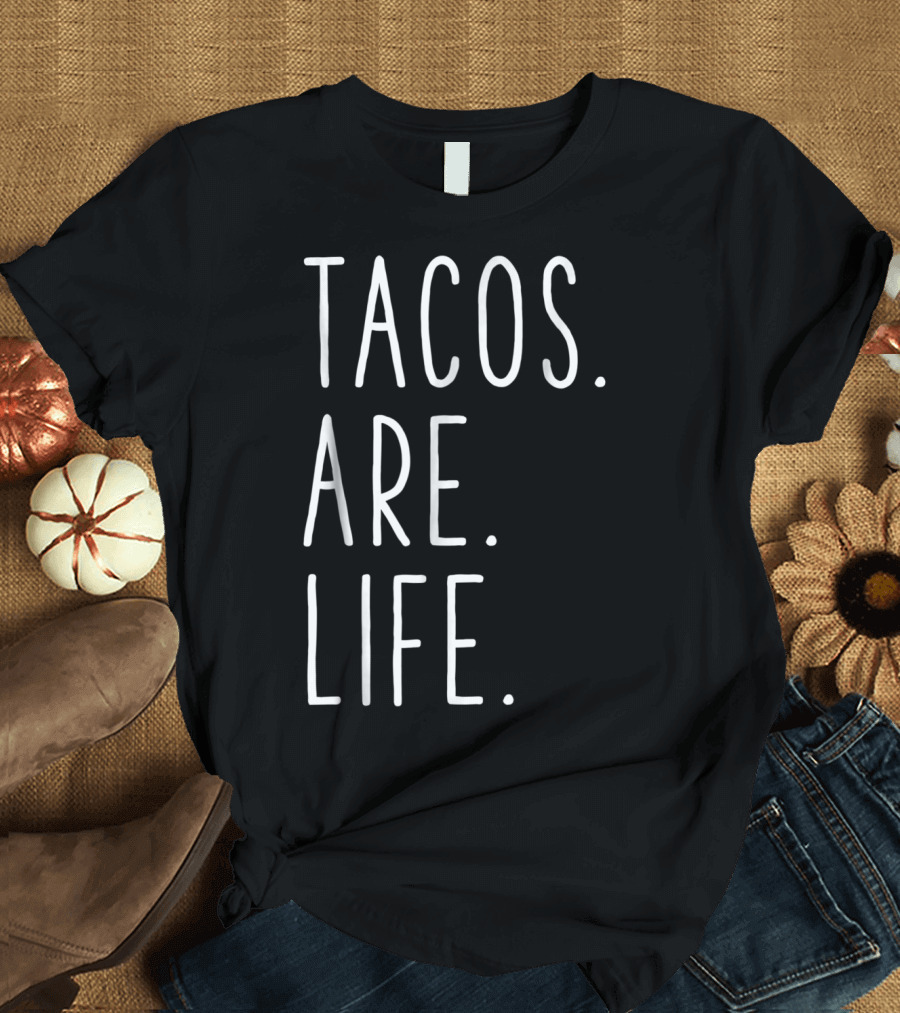 Tacos Are Life Cinco De Mayo Kids Taco T-Shirt