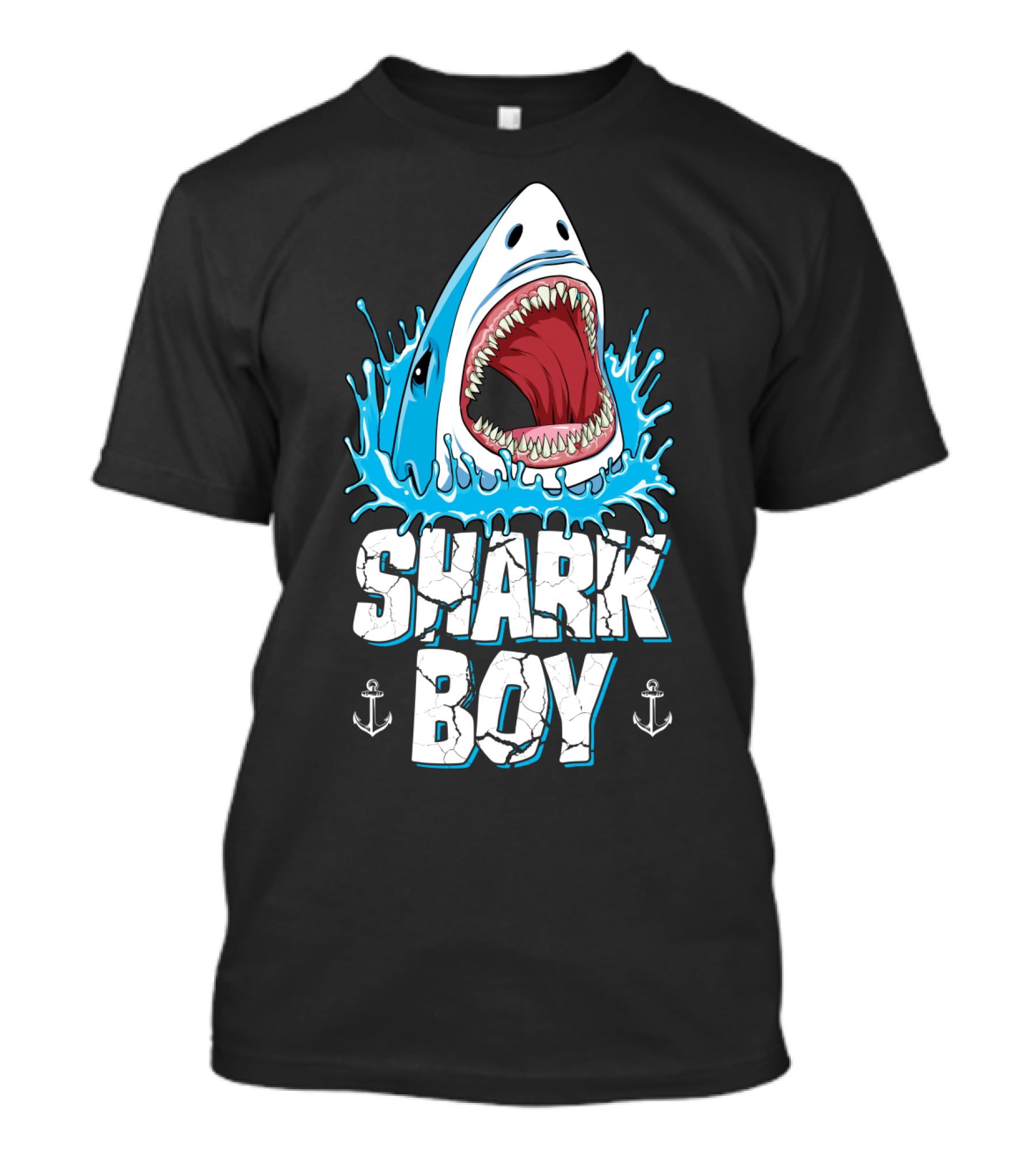 Shark Boy Jawsome Family Matching Men T-Shirt