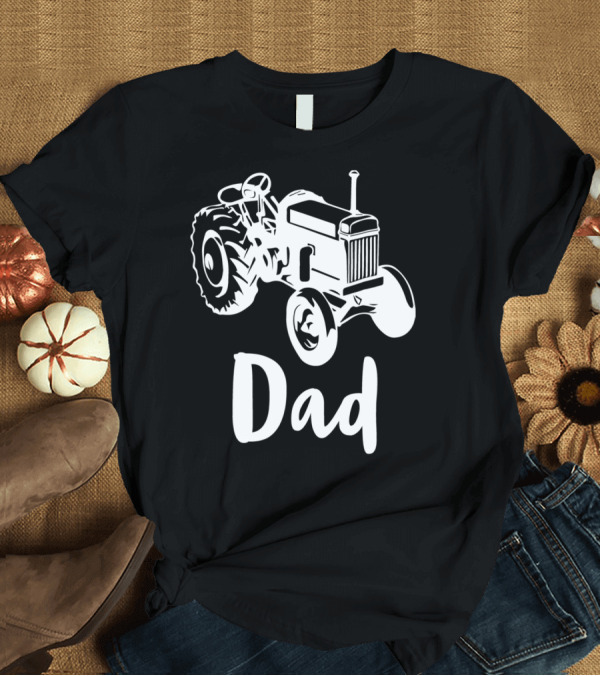 T-Shirt: Dad Farm Tractor Dad Farmer Farming 55 T-Shirt Dad Farm Tractor Dad Farmer Farming 55 T-Shirt