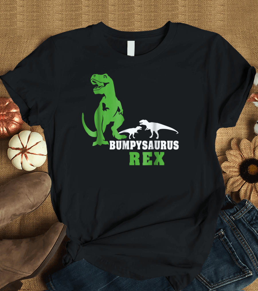 Bumpysaurus Rex Dinosaur Dad73 Men Bumpy Saurus T-Shirt