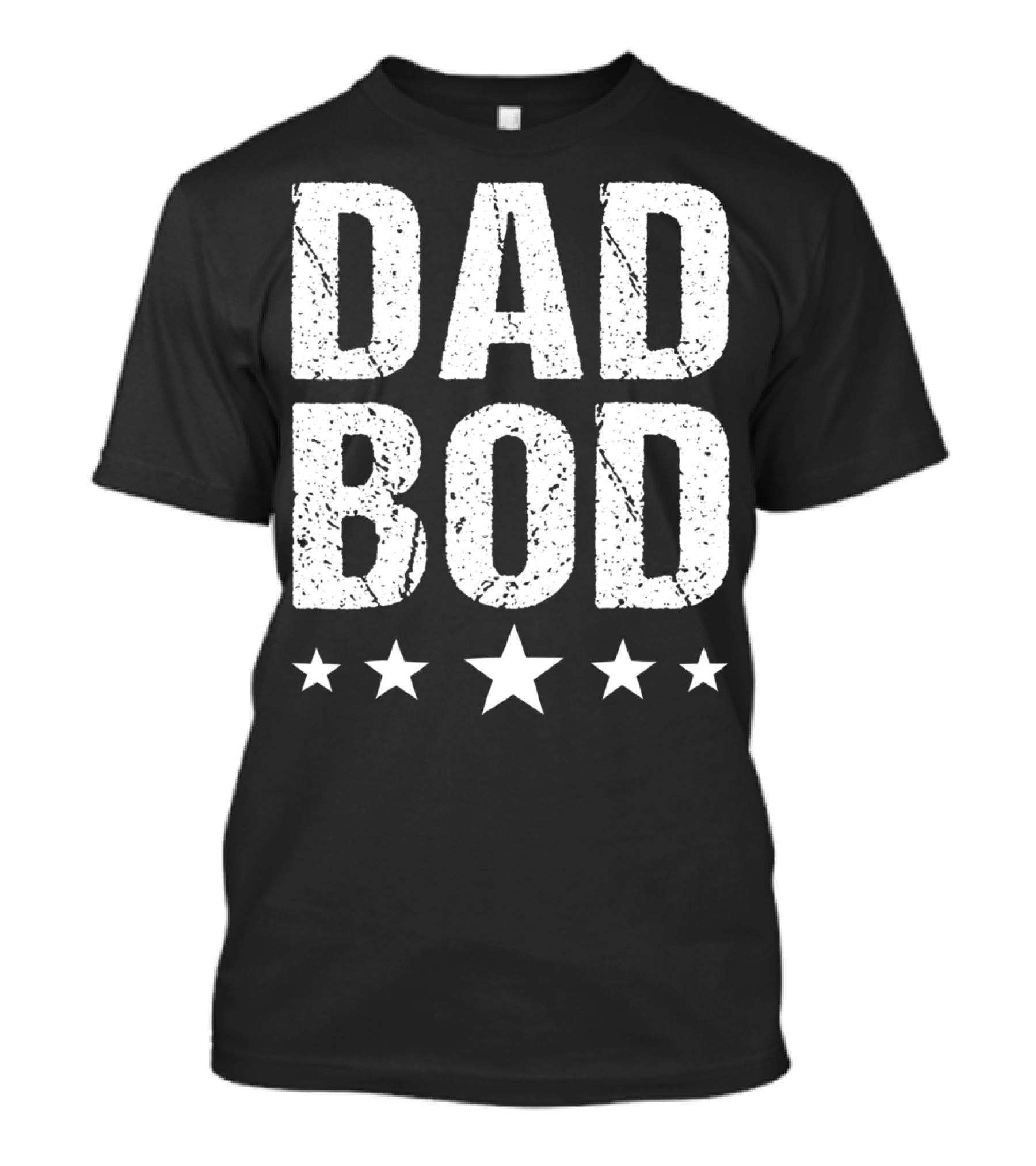 Dad Bod Stars Trendy Look T-Shirt