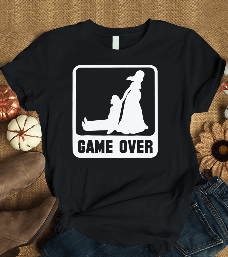 Game Over Wedding Humor T-Shirt
