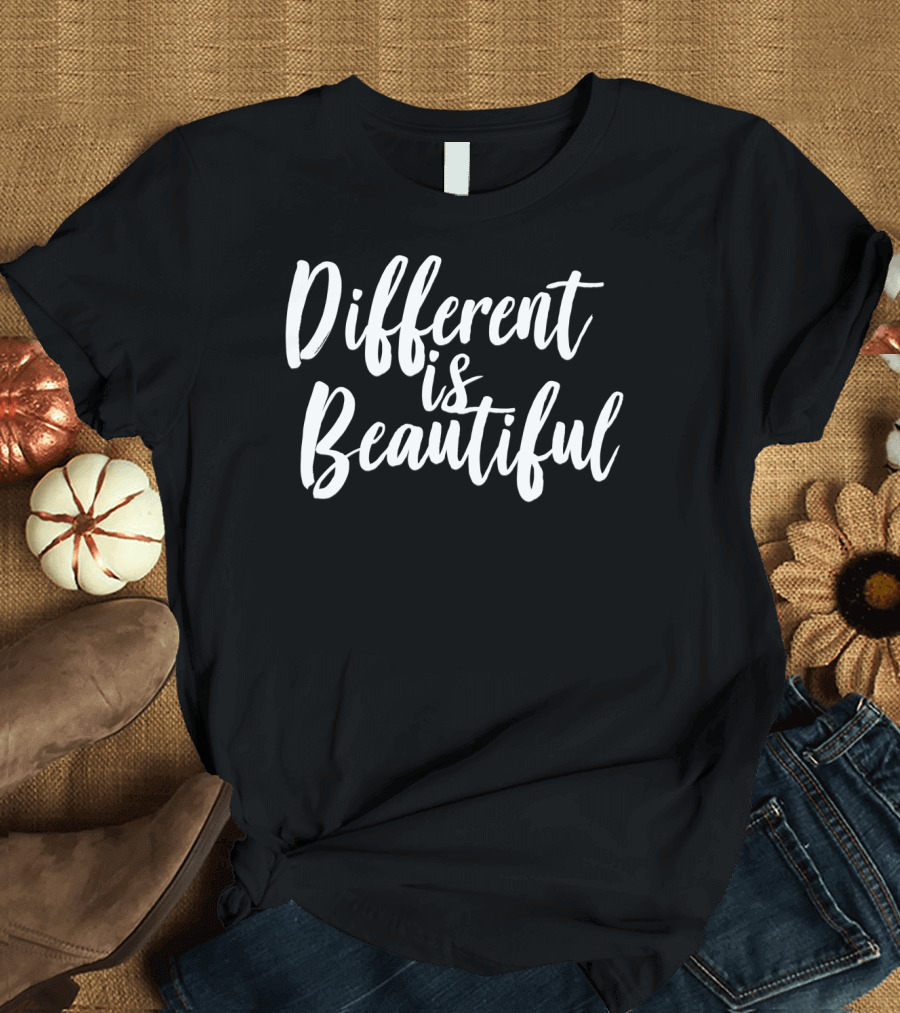 Autism Awareness Month Different is Beautiful T-Shirt