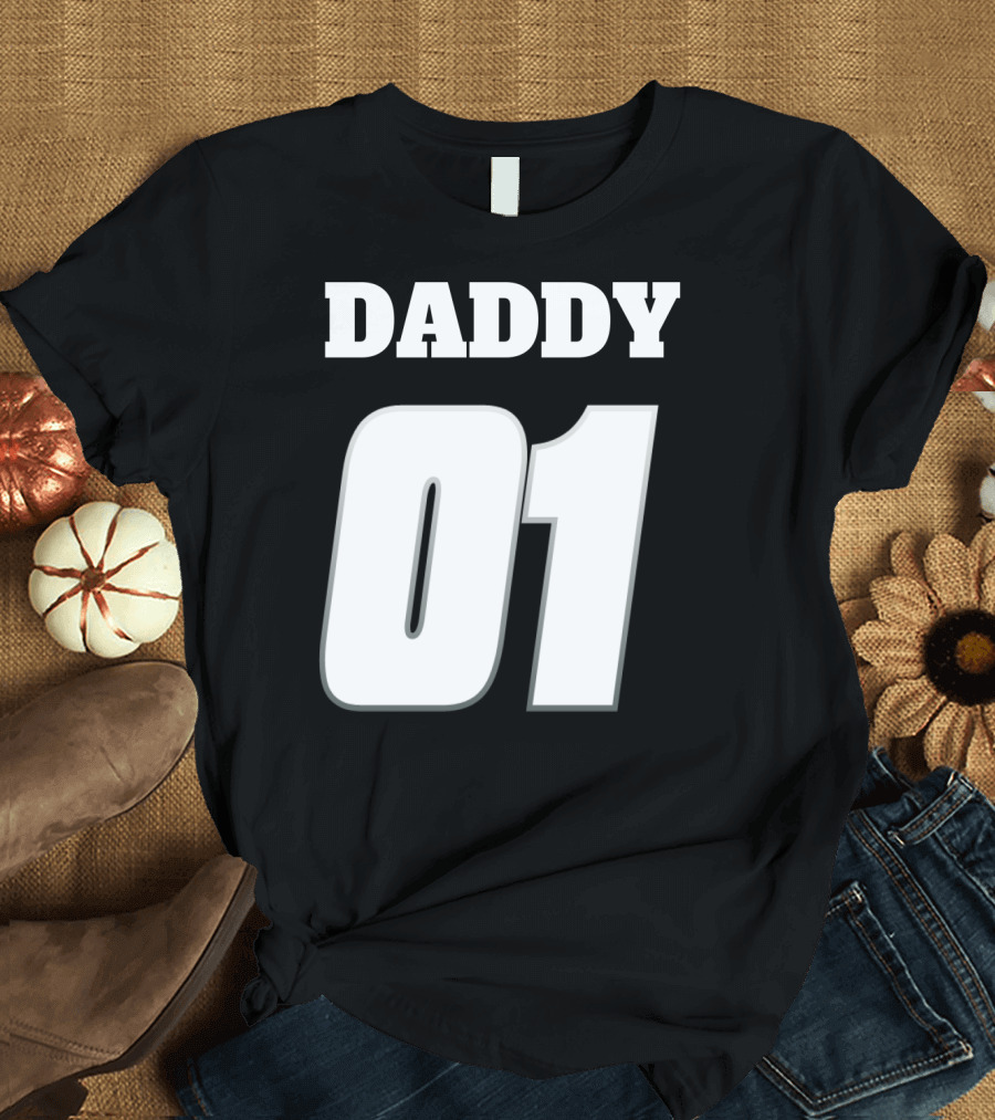 Daddy 01 Number One Dad T-Shirt