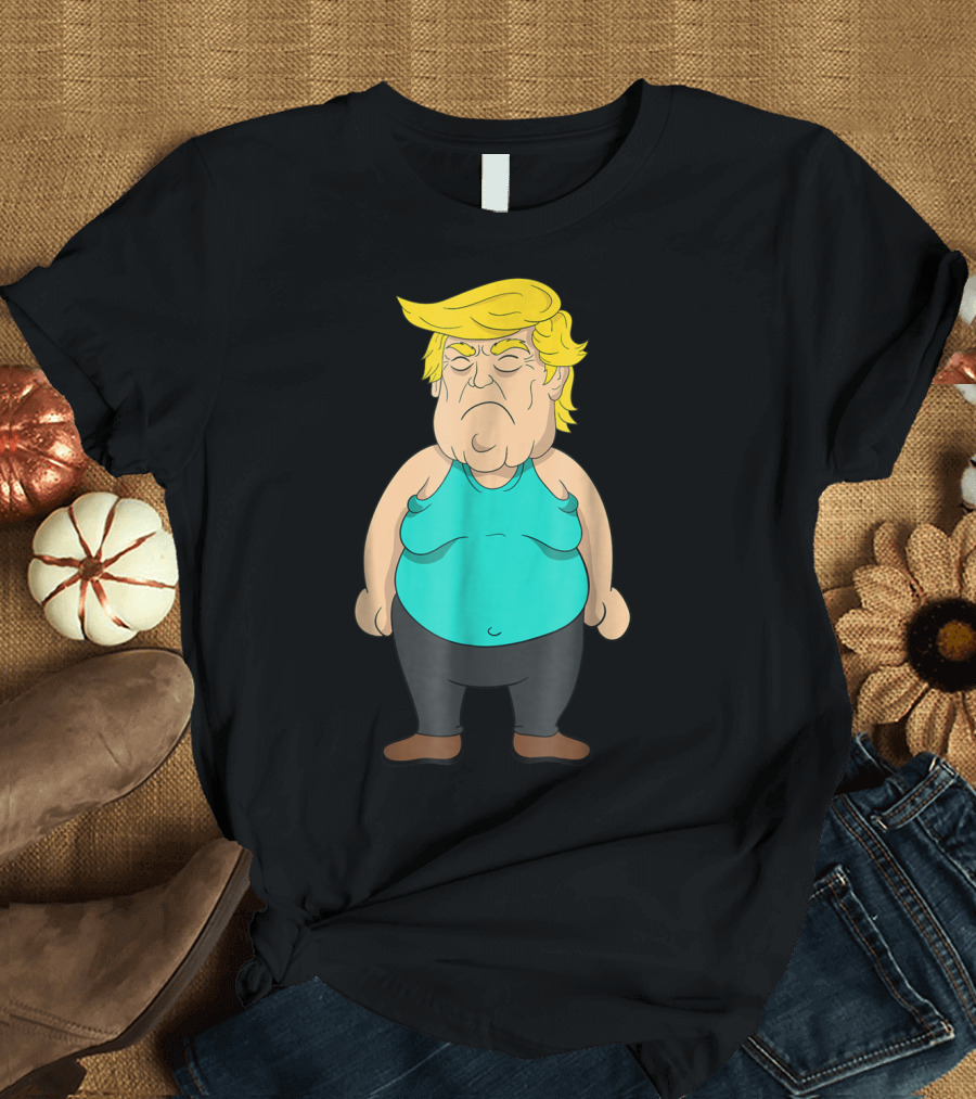 Adorable Beach Bod Trump Gym Dad T-Shirt