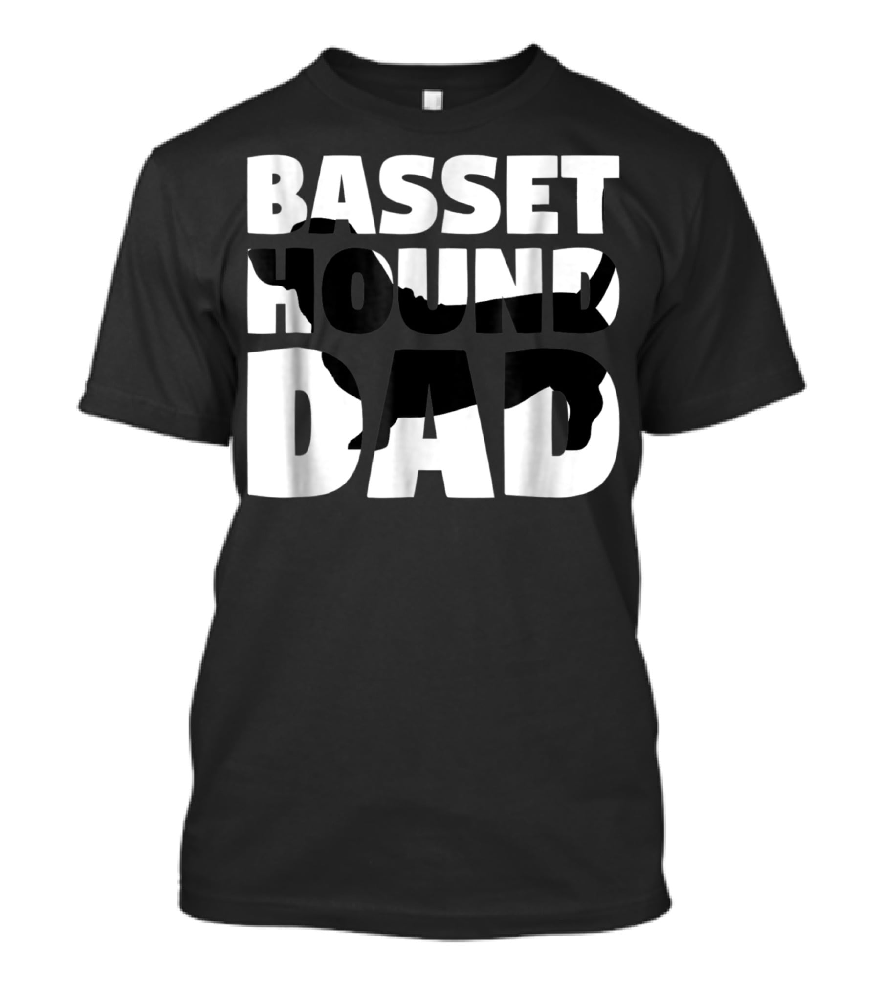 Basset Hound Dad Basset Hound Father Dog Dad T-Shirt