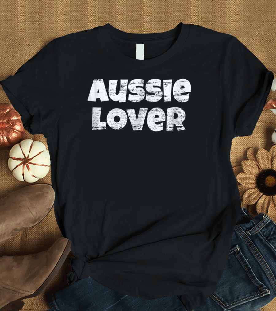 Aussie Lover Australian Shepherd Mini Toy Aussie Dog T-Shirt