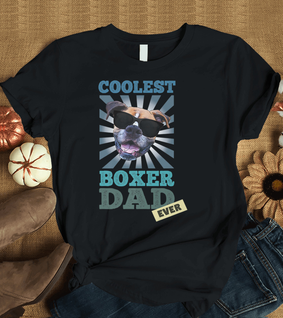 Coolest Boxer Dad Ever T-Shirt
