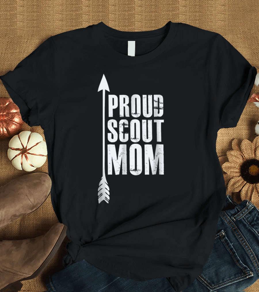 Proud Scout Mom T-Shirt